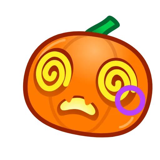 Стикер 24 Pumpkin Emoji