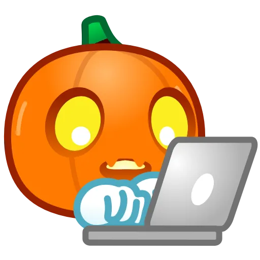 Стикер 36 Pumpkin Emoji