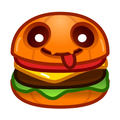 Стикер 34 Pumpkin Emoji