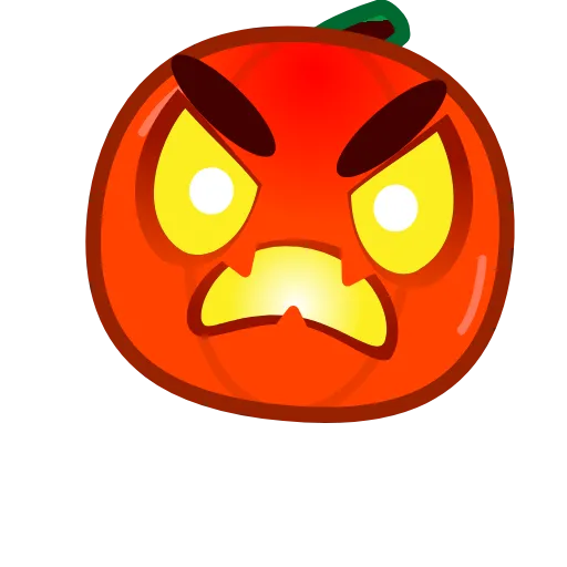Стикер 16 Pumpkin Emoji