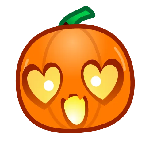 Стикер 6 Pumpkin Emoji