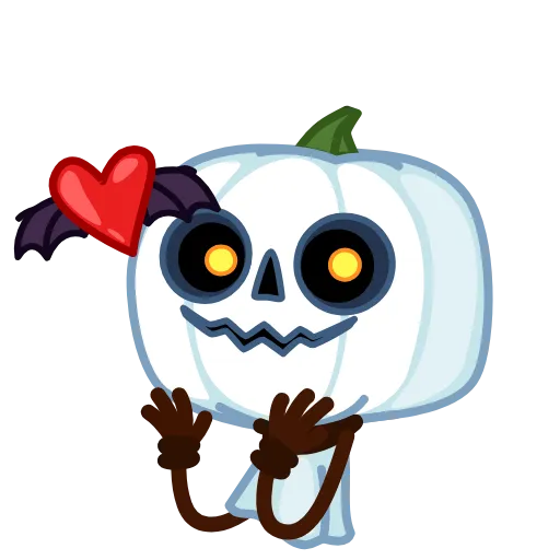 Стикер 2 Pumpkin Ghost