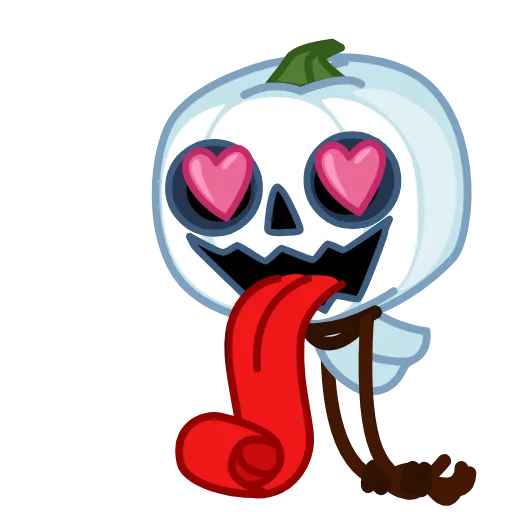 Стикер 17 Pumpkin Ghost