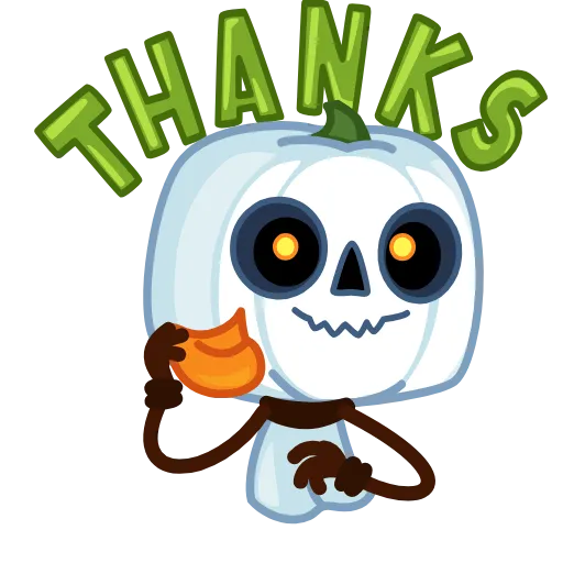 Стикер 22 Pumpkin Ghost