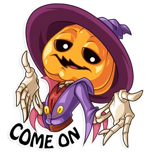 😑 Стикер «Pumpkin Head» для Telegram