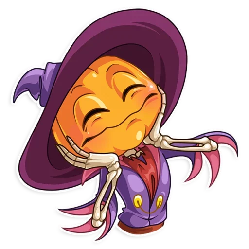 😬 Стикер «Pumpkin Head» для Telegram