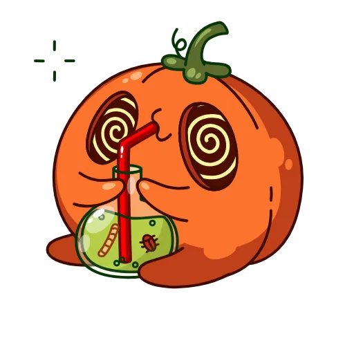 Стикер 29 Animated Hallowen