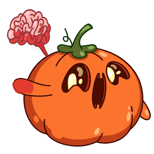 Стикер 35 Animated Hallowen