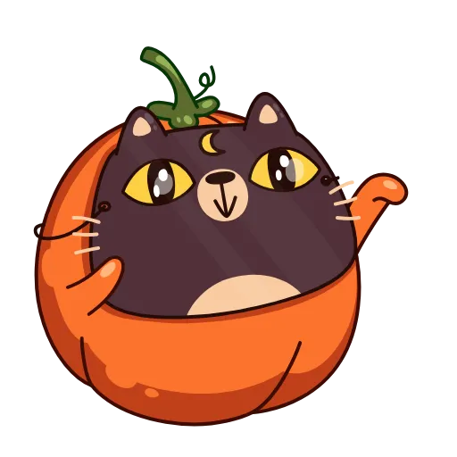 Стикер 39 Animated Hallowen