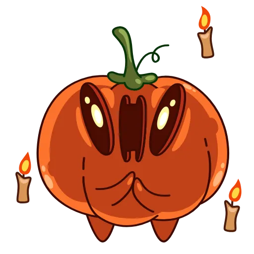 Стикер 4 Animated Hallowen