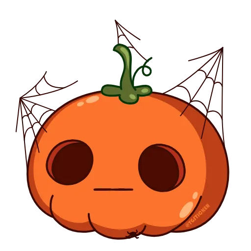 Стикер 9 Animated Hallowen