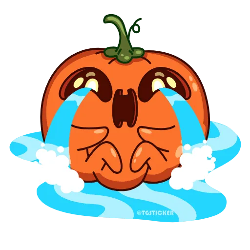 Стикер 11 Animated Hallowen