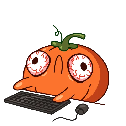 Стикер 18 Animated Hallowen