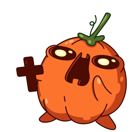 Стикер 21 Animated Hallowen