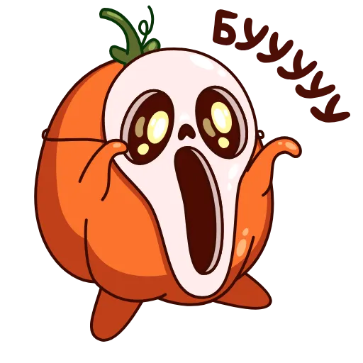 👻 Эмодзи «Тыковка Джек» для Telegram