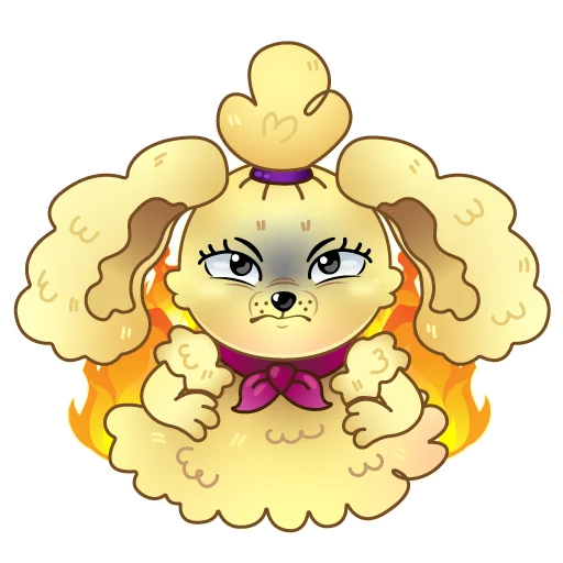 Стикер 4 PuppyCorn