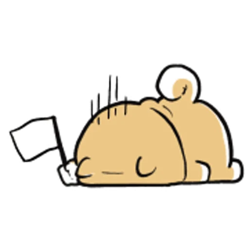🏳️ Стикер «Puppy Goji» для Telegram