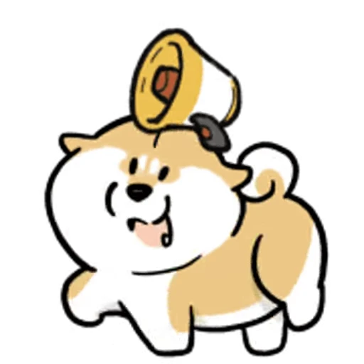 📢 Стикер «Puppy Goji» для Telegram
