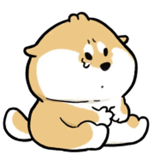 😯 Стикер «Puppy Goji» для Telegram