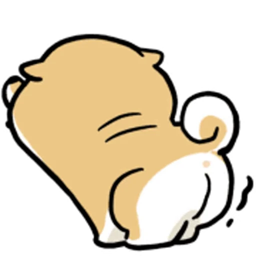 🍑 Стикер «Puppy Goji» для Telegram