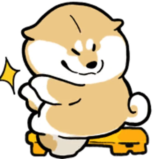 👏 Стикер «Puppy Goji» для Telegram