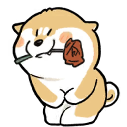 🌹 Стикер «Puppy Goji» для Telegram