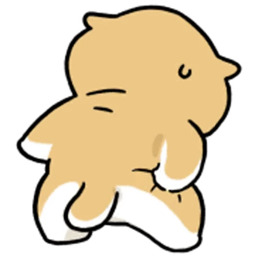 🍑 Стикер «Puppy Goji» для Telegram
