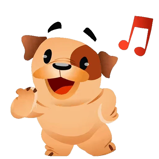 🕺 Стикер «Puppy» для Telegram