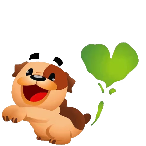 ❤️ Стикер «Puppy» для Telegram