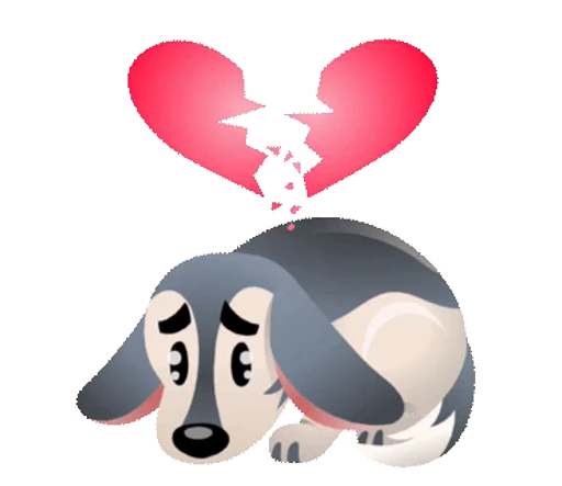 💔 Стикер «Puppy» для Telegram