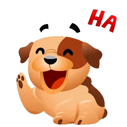 Стикерпак Puppy для Telegram