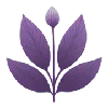 Стикер 34 🌸 Purple - пурпурные эмодзи