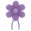 Стикер 37 🌸 Purple - пурпурные эмодзи