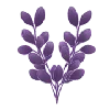 Стикер 33 🌸 Purple - пурпурные эмодзи