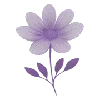 Стикер 14 🌸 Purple - пурпурные эмодзи