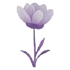 Стикер 7 🌸 Purple - пурпурные эмодзи