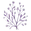 Стикер 4 🌸 Purple - пурпурные эмодзи