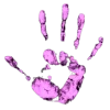 Стикер 34 Purple Aesthetics