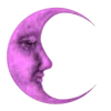 Стикер 16 Purple Aesthetics