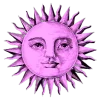 Стикер 42 Purple Aesthetics