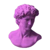 Стикер 22 Purple Aesthetics