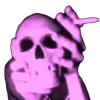 Стикер 7 Purple Aesthetics