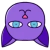 Стикер 23 Purple Cat