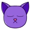 Стикер 2 Purple Cat