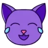 Стикер 13 Purple Cat