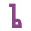 Стикер 19 Purple Sable - фильтровые иконки, буквы