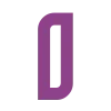 Стикер 14 Purple Sable - фильтровые иконки, буквы
