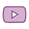 Стикер 55 Purple Sable - фильтровые иконки, буквы