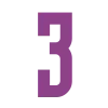 Стикер 8 Purple Sable - фильтровые иконки, буквы