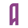 Обложка набора Purple Sable - фильтровые иконки, буквы